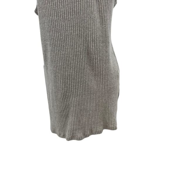Anthropologie Ro & De Rib Tunic Tank Top Sleeveless Turtleneck Gray Size Small - Picture 11 of 16